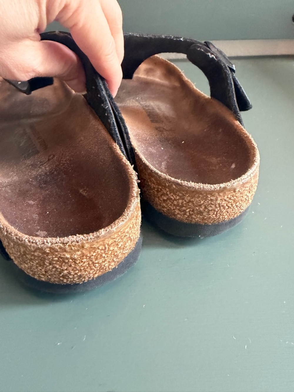 Birkenstock Gizeh In Black Birko-Flor - Picture 10 of 13
